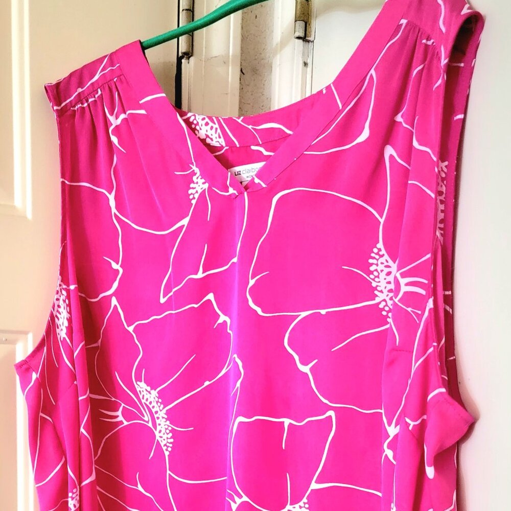 Liz Claiborne Woman Fuchsia Tank